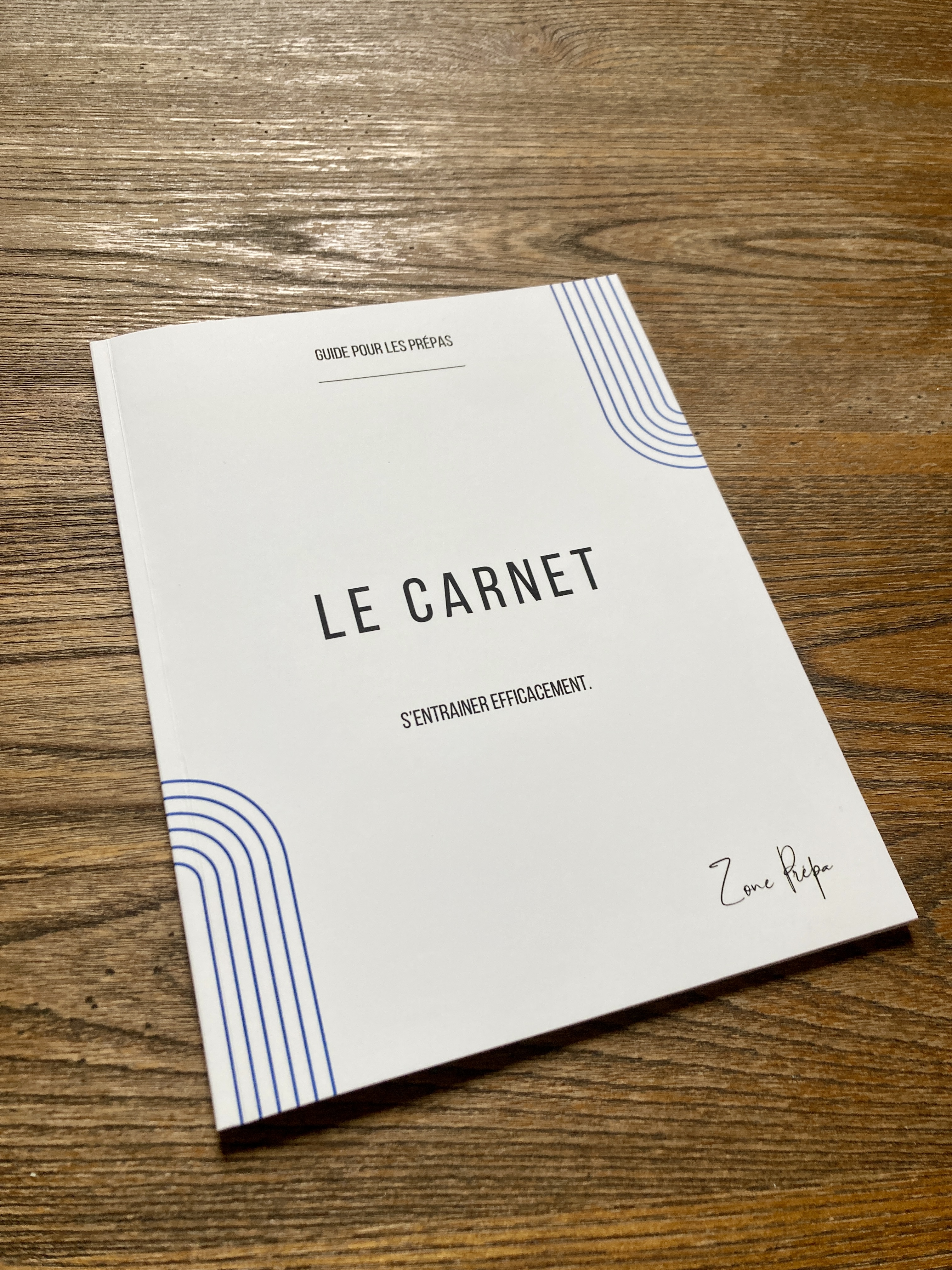 Le Carnet de Prépa — couverture à plat